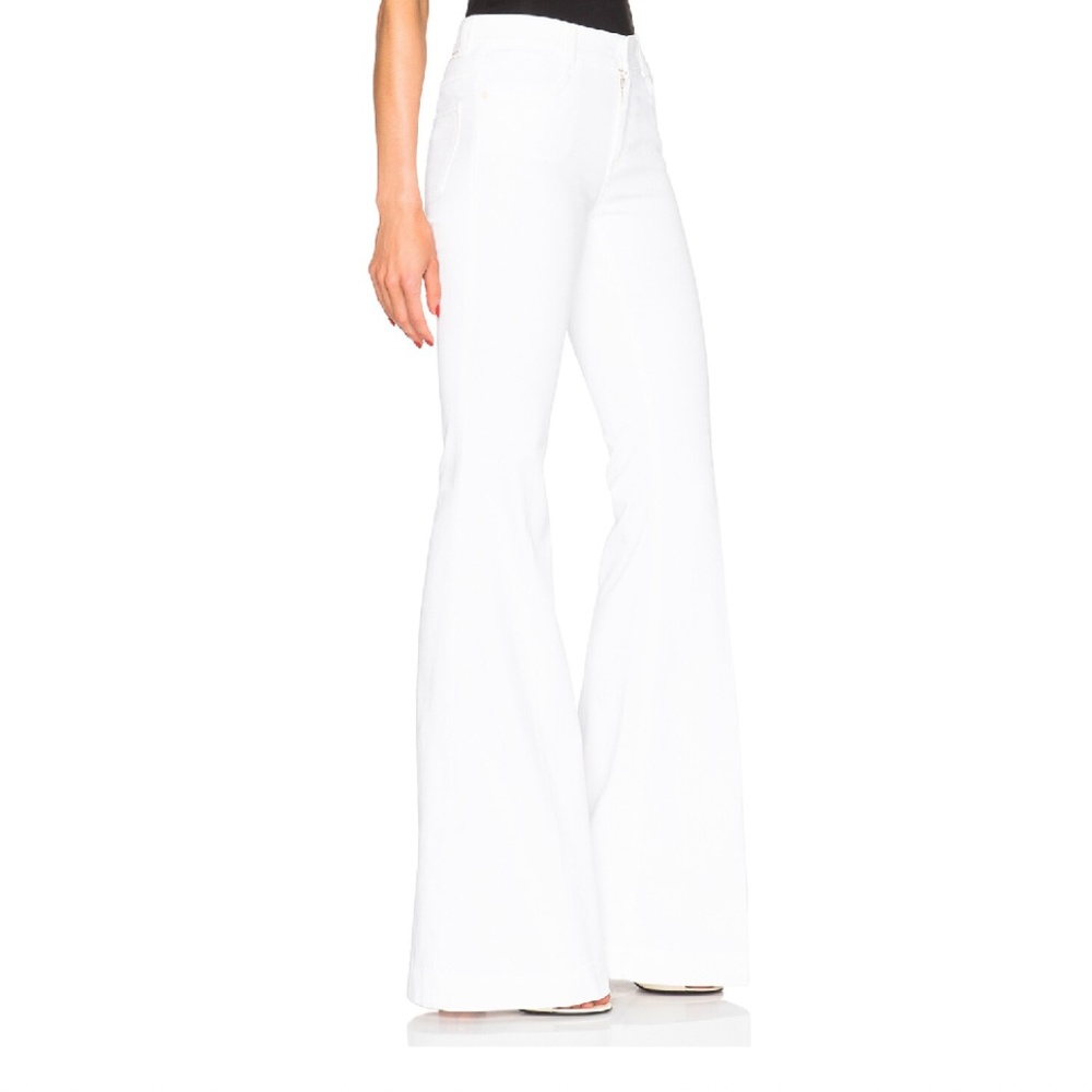 STELLA MCCARTNEY The 70s Flare Jeans - White Size 25 - Great condition